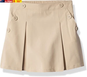 Girls' School Uniform Stretch Poplin Scooter - Picture 1 of 5