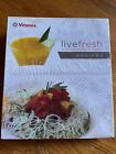 Vitamix Live Fresh Recipes - Turbo Blend VS, 3-Ring Binder, Hardcover Book NEW
