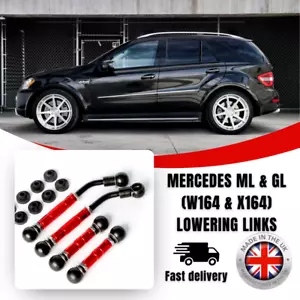 MERCEDES ML63 EVOLUTION LOWERING LINKS KIT W164 ML500 (PRECISION ADJUSTMENT) - Picture 1 of 10