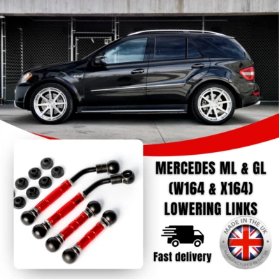 MERCEDES ML63 EVOLUTION LOWERING LINKS KIT W164 ML500 (PRECISION ADJUSTMENT) - Image 1 of 4