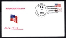 USS Richmond K. Turner CG 20 July 4 1992 Independence Day