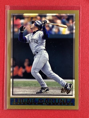 #297 Edgar Martinez Seattle Mariners 1998 Topps D12 - Image 1 of 2