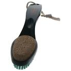 Double Sided Foot File Green Foot Repair Tools Soft Fur Pumice Stone  Home