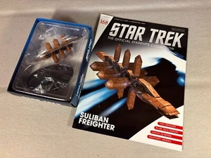 SULIBAN FREIGHTER #168 Eaglemoss Star Trek Starships Collection WITH MAGAZINE ! - Picture 1 of 1