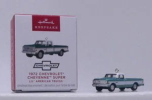 2024 Hallmark~1972 Chevrolet Cheyenne Super Mini #2 Lil' American~NIB~Ships FREE - Picture 1 of 4