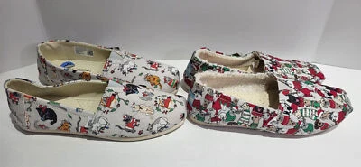 Zapatos sin cordones planos informales para gatos y perros de Navidad Toms múltiples variaciones Foto 1 de 4