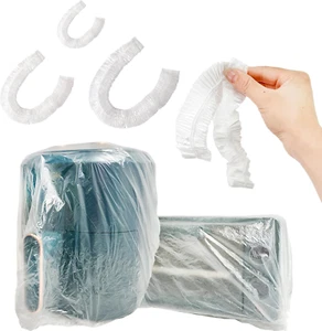 30PCS Copri Elettrodomestici Cucina Trasparente Ispessito Monouso Mobili Parapolvere con - Foto 1 di 12