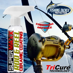 FISHING TACKLE ROD & REEL CERAMIC SPRAY ADVANCED PROTECTION TRICURE TECHNOLOGY - Picture 1 of 5
