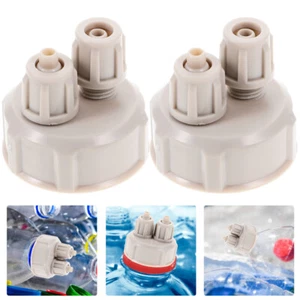 Kit de incubación de camarones en salmuera de 2 piezas hágalo usted mismo reactor tapa de botella de dióxido de carbono - Imagen 1 de 11