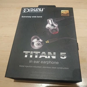 DUNU TITAN5 HiFi Inner-ear Earphone Titanium Diaphragm Dynamic High Fidelity - Photo 1 sur 4