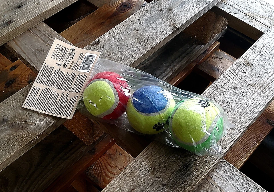 Dogˋs Tennisbälle ( 3 x , 6,3 cm ) - Bild 1 von 3