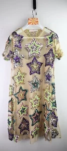 COOP by Trelise Cooper "Star Struck Twinkle Twinkle" sequin dress size M/UK12 - Picture 1 of 9