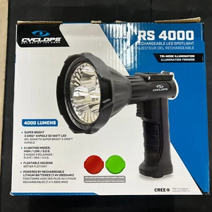 Cyclops RS 4000 Lumens Cree LED Black Rechargeable Lithium, CYC-SP4000 - Picture 1 of 5