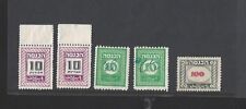 Lot Mix Israel Revenue Stamp