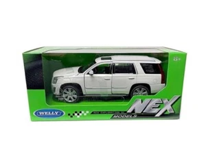 Welly 1:27 2017 Cadillac Escalade White Diecast Model Car 24084 New In Box - Picture 1 of 1