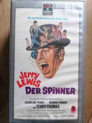 VHS RARITÄT: JERRY LEWIS in DER SPINNER (1967) NUR AUF VHS & DVD !!! - Bild 1 von 2