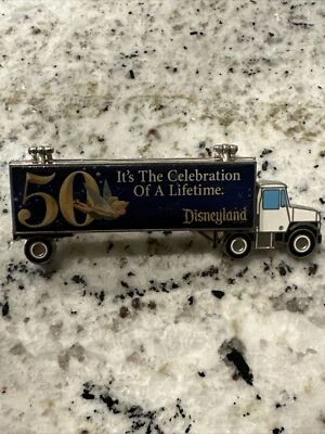 Disney Pin 42629 DLR Cast Exclusive Month November 2005 50th Truck Tinker Bell - Image 1 of 2