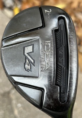 Adams Idea Tech V4 Hybrid 2 Iron Mitsubishi Rayon Bassara 60 Reg Jumbo Grip - Image 1 of 4