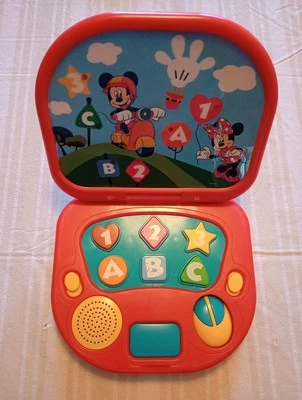 VTech Brilliant Baby Laptop Learning Interactive Travel Kids Light Up 6+Month-EC - Image 1 of 2
