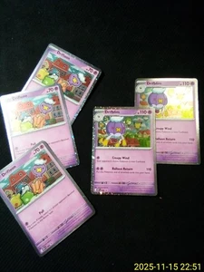 🌀 LOTTO GIRELLE 🌀 Drifblim Doppio Girocollo Drifloon Stella Nera Promo Mega Evoluzione  - Foto 1 di 22