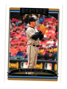 2006 Topps #53 Tomo Ohka Milwaukee Brewers - Picture 1 of 2