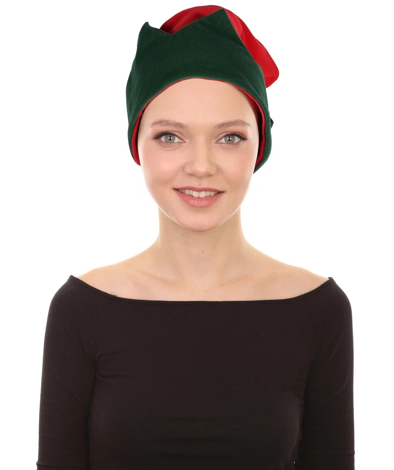 Взрослый унисекс классический бархат Рождественский Санта шляпа идеально подходит для праздничного веселья - Изображение 1 из 4