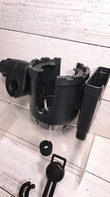 Универсальный подстаканник для коляски, регулируемый держатель для напитков с держателем для телефона для... - Изображение 1 из 4