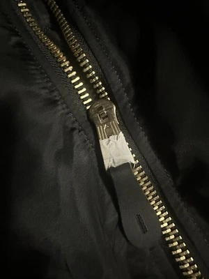 Rare ALPHA INDUSTRIES Playboi Carti King Vamp Tour VSecurity Bomber Jacket SZ CS - Image 1 of 4