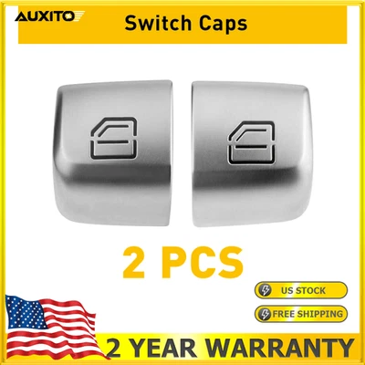 Botão interruptor de janela para tampas Mercedes-Benz C180 C200 C250 C300 C43AMG S400 S500 - Imagem 1 de 4