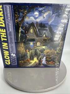 Bits and Pieces Glow in the Dark Tess's Halloween 1000 Pc Puzzle Sealed Box New - Picture 1 of 3