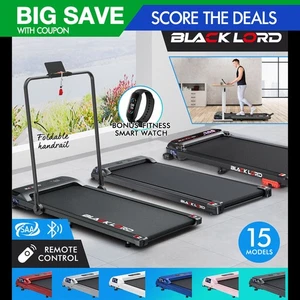 BLACK LORD Treadmill Electric Walking Pad Home Office Gym Fitness Remote Control - Picture 1 of 684