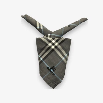 Pañuelo vintage Burberry bufanda a cuadros pañuelo de lujo pañuelo pañuelo pañuelo 18x18 Foto 1 de 4