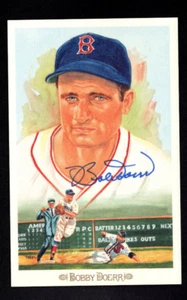 BOBBY DOERR HOF Signed Autograph Auto Baseball Photo Postcard Red Sox - Picture 1 of 2