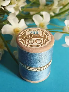 744B/ Splendid Alsa Embroidery Thread No. 60 Blue De France No. 799 - Picture 1 of 1
