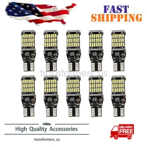 10X T15 921 912 LED Reverse Backup Light Bulbs W16W 916 6000K Super Bright White - Picture 1 of 15