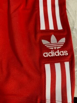 adidas Originals Women's Cycling Suit, Lush Red/White, L - Image 1 of 4