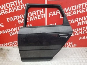 2009-2011 Audi A3  Hatchback 5 Door DOOR BARE REAR PASSENGER SIDE BLACK - Picture 1 of 4