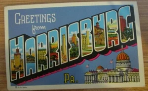 Saludos de Harrisburg Pa. - Postal - Imagen 1 de 2