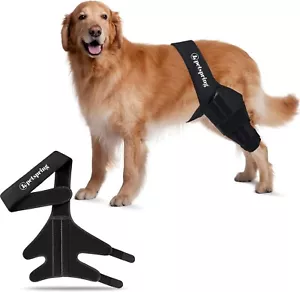 Dog Knee Brace for Torn ACL Pain Relief Support for Front or Hind Leg - Picture 1 of 10