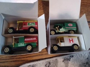 Sammler Set Oldtimer LKW 4 mit Kartons 1910-1918 verschiedene siehe Bilder - Bild 1 von 15