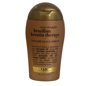 OGX Ever Straight Brazilian Keratin Therapy Anti-Breakage Serum 3.3 oz. - Picture 1 of 2