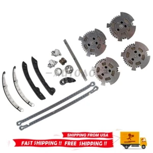 Timing Chain Kit W/Camshaft Phaser Fit for Land Rover Range Rover 5.0 2014-2022 - Picture 1 of 16