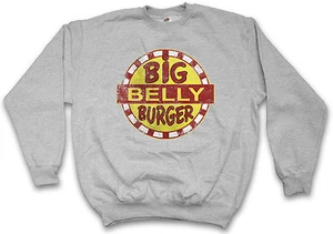 BIG BELLY BURGER SWEATSHIRT PULLOVER – Fast Food Restaurant Chain Comics Comic - Picture 1 of 2