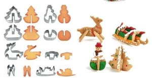 3D-Ausstecher zu Weihnachten Plätzchen 3-dimensional - Bild 1 von 5