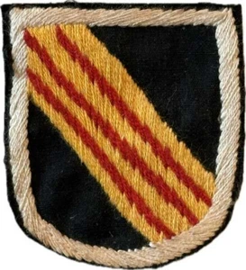 WARTIME 5th SPECIAL FORCES GROUP (ABN) IN COUNTRY BERET FLASH (APCI-4532) - Picture 1 of 3