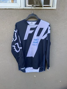 Camiseta de motocross Fox Racing talla grande azul/gris - Imagen 1 de 14