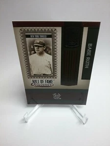 Babe Ruth Yankees 2005 Donruss Greats Hall Of Fame Souvenirs #HOFS-9 - Bild 1 von 4