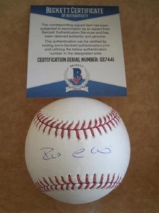 ROBINSON CANO SEATTLE MARINERS SIGNED AUTOGRAPH M.L BASEBALL BECKETT D27441 - Picture 1 of 3