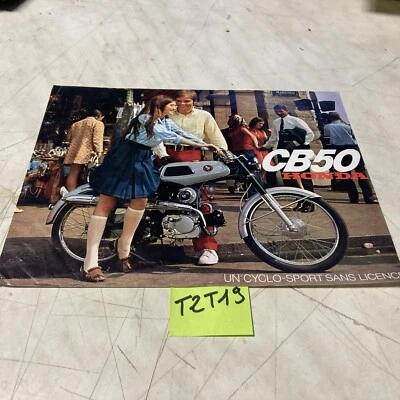 Honda Moto CB50 Catálogo Folleto Catálogo CB 50 50CB - Imagen 1 de 4
