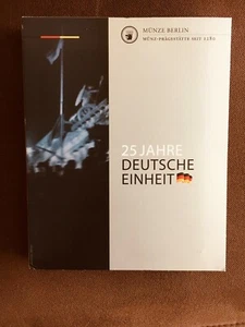 Sammelmappe "25 Jahre Deutsche Einheit", neu, ohne Münzen - Bild 1 von 2